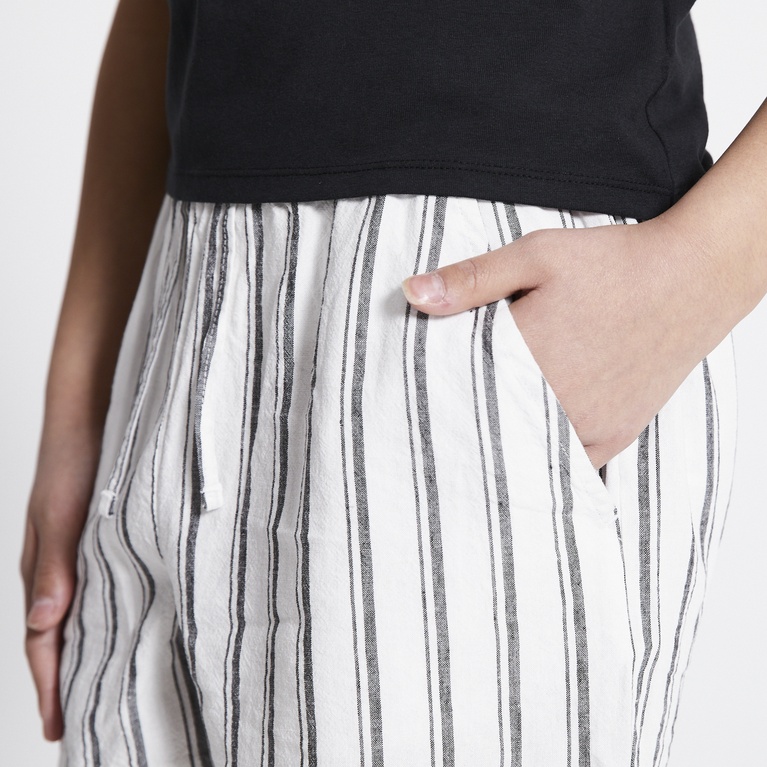 Hørshorts "Mella Stripe" Hørshorts "Mella Stripe"